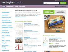 Tablet Screenshot of nottingham.co.uk