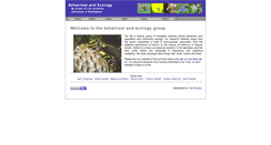 Desktop Screenshot of ecology.nottingham.ac.uk