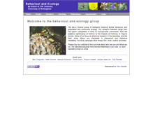 Tablet Screenshot of ecology.nottingham.ac.uk