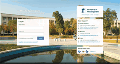 Desktop Screenshot of moodle.nottingham.ac.uk