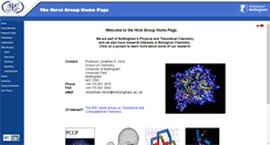 Desktop Screenshot of comp.chem.nottingham.ac.uk